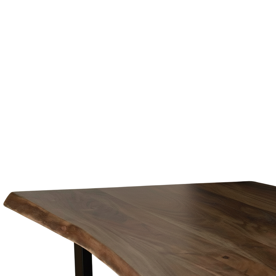 Live Edge Acacia Wood Large Bar Table