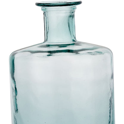 Recycled Glass Bottle Vase Tall