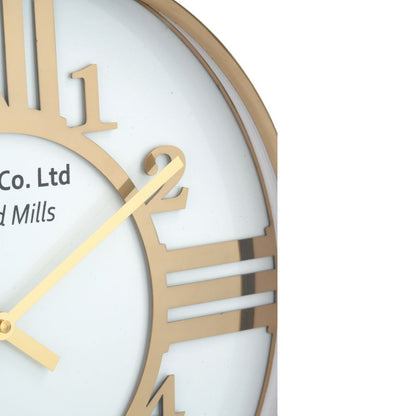 Metal Round Wall Clock
