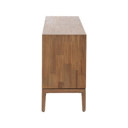 Gio Acacia Wood 4 Door Sideboard