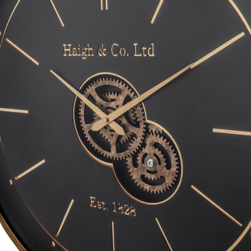 Wood Working Cog Wall Clock