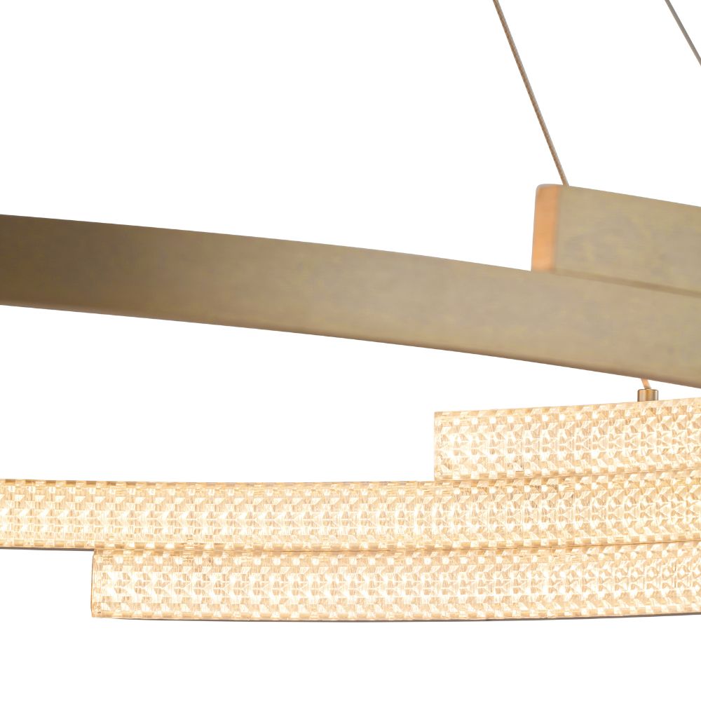 Sienna Metal LED Ring Pendant