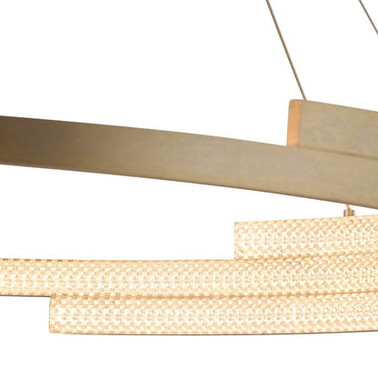 Sienna Metal LED Ring Pendant