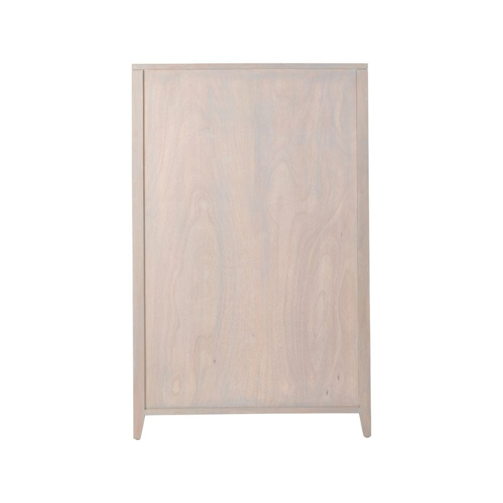Khao Mango Wood 2 Door 6 Niche Shelf Unit