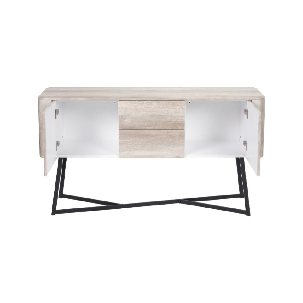 Ukiah Grey Oak Veneer Sideboard