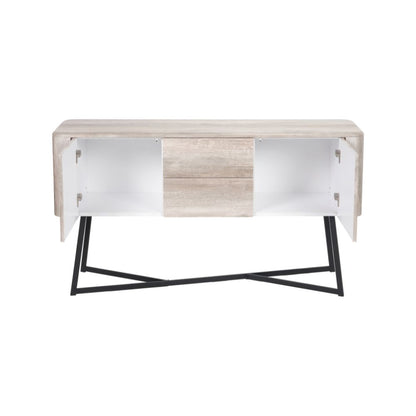 Ukiah Grey Oak Veneer Sideboard