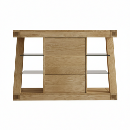Z Solid Oak Small Sideboard