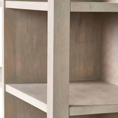 Khao Mango Wood 2 Door 6 Niche Shelf Unit