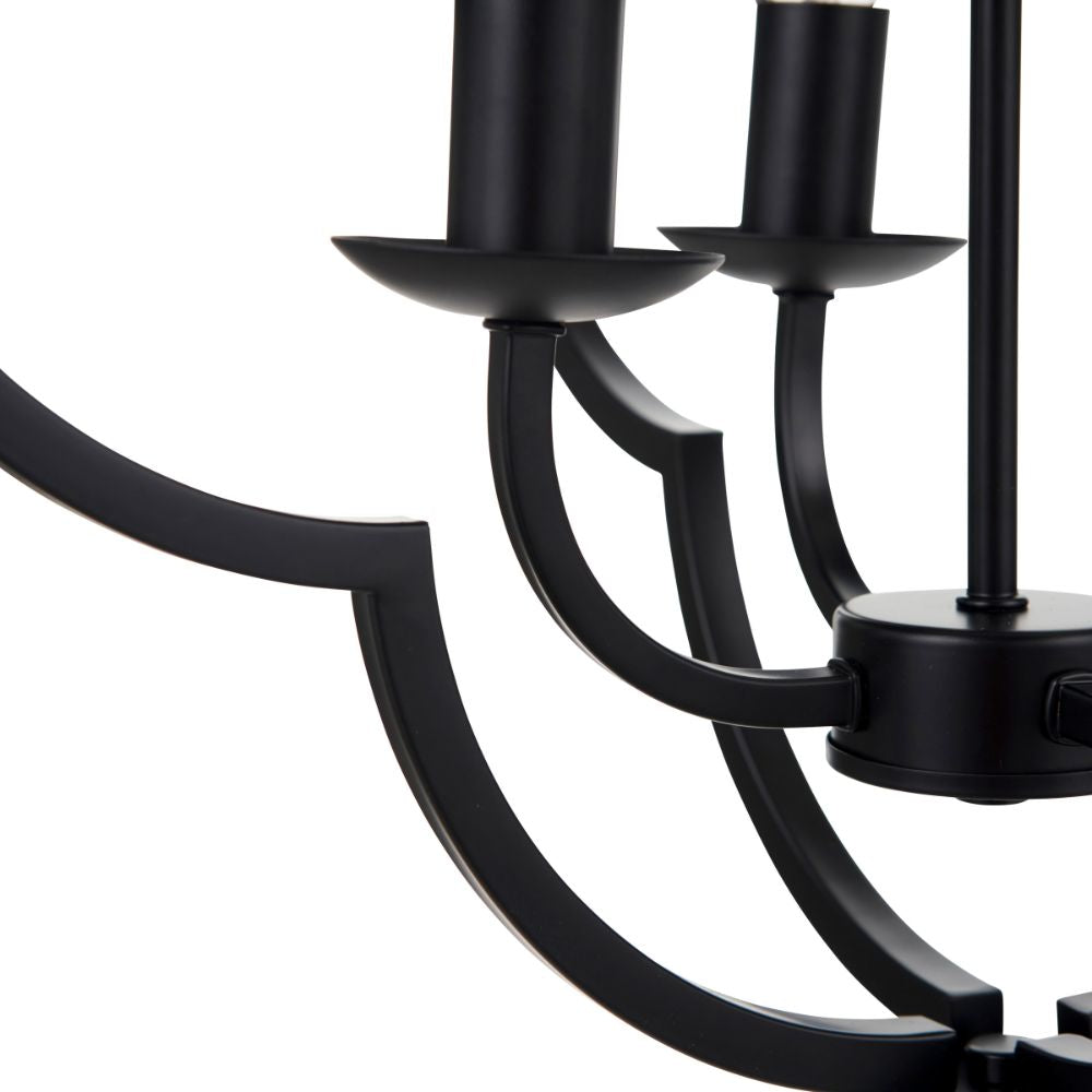 Amine 4 Light Fleur De Lys Pendant