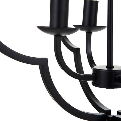 Amine 4 Light Fleur De Lys Pendant