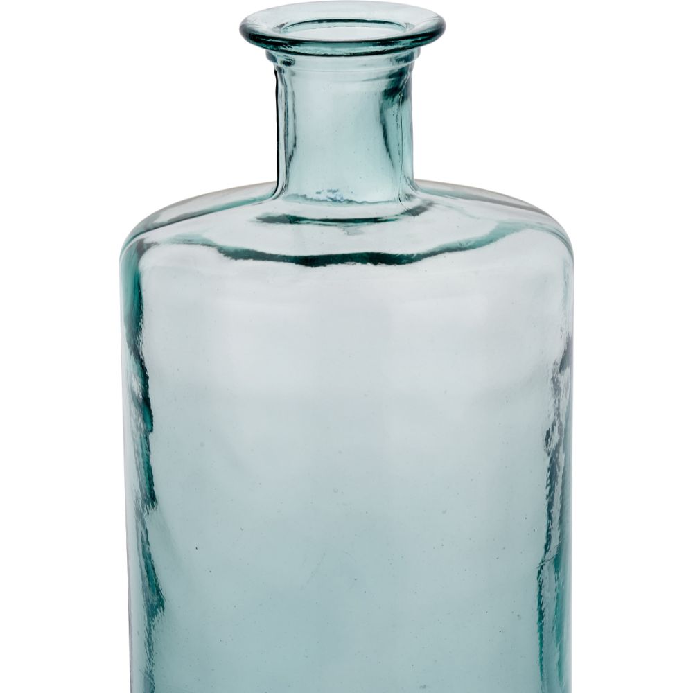 Recycled Glass Bottle Vase Tall
