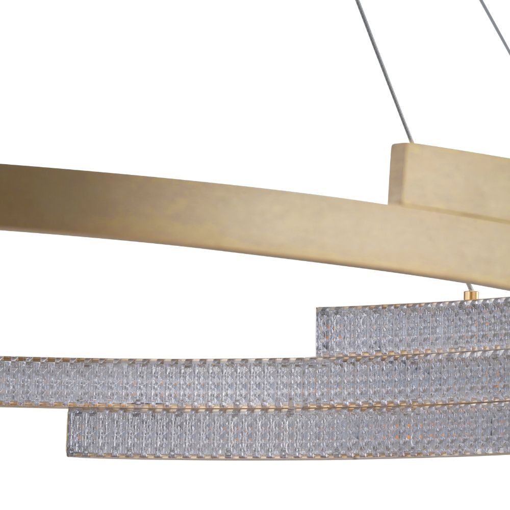 Sienna Metal LED Ring Pendant