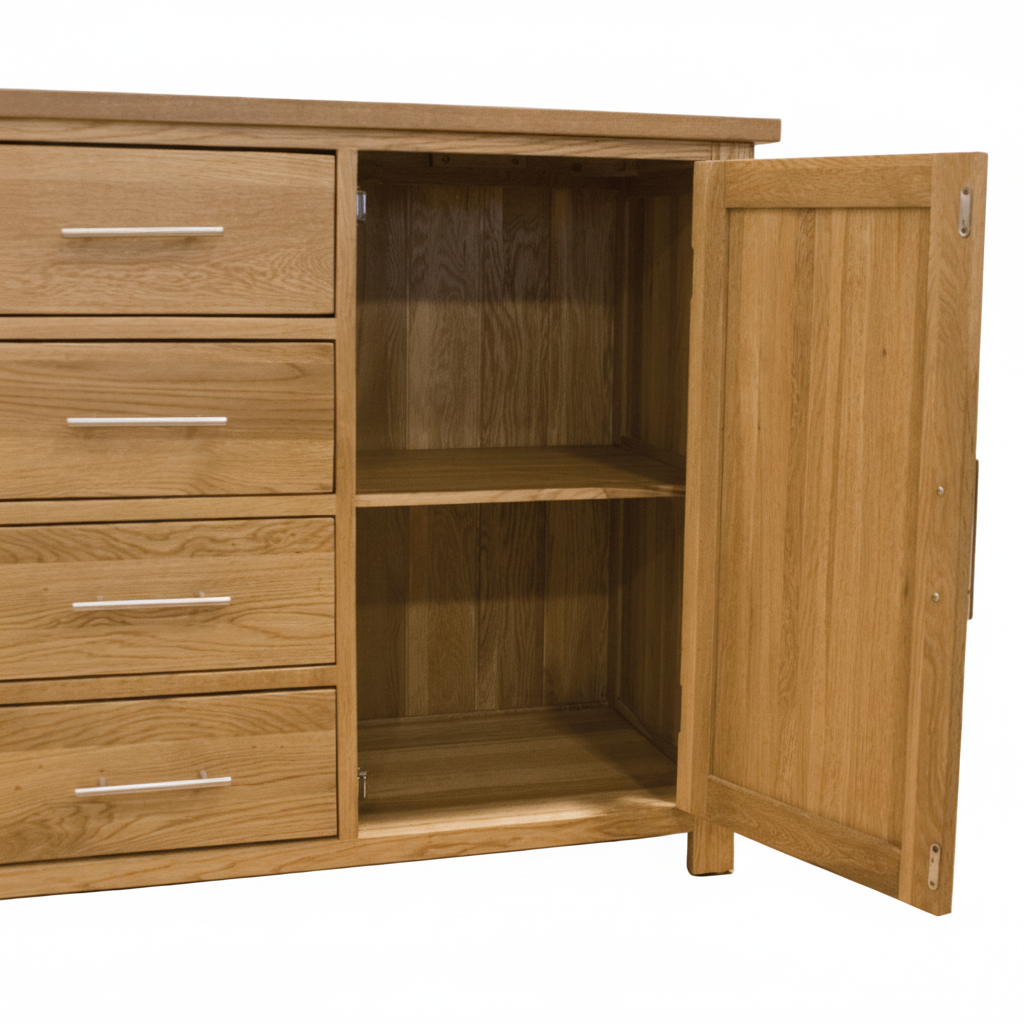 Opus Solid Oak Large Sideboard