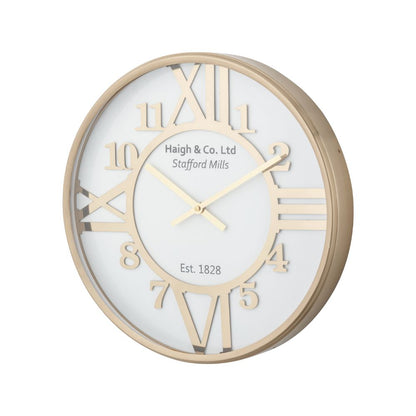 Metal Round Wall Clock