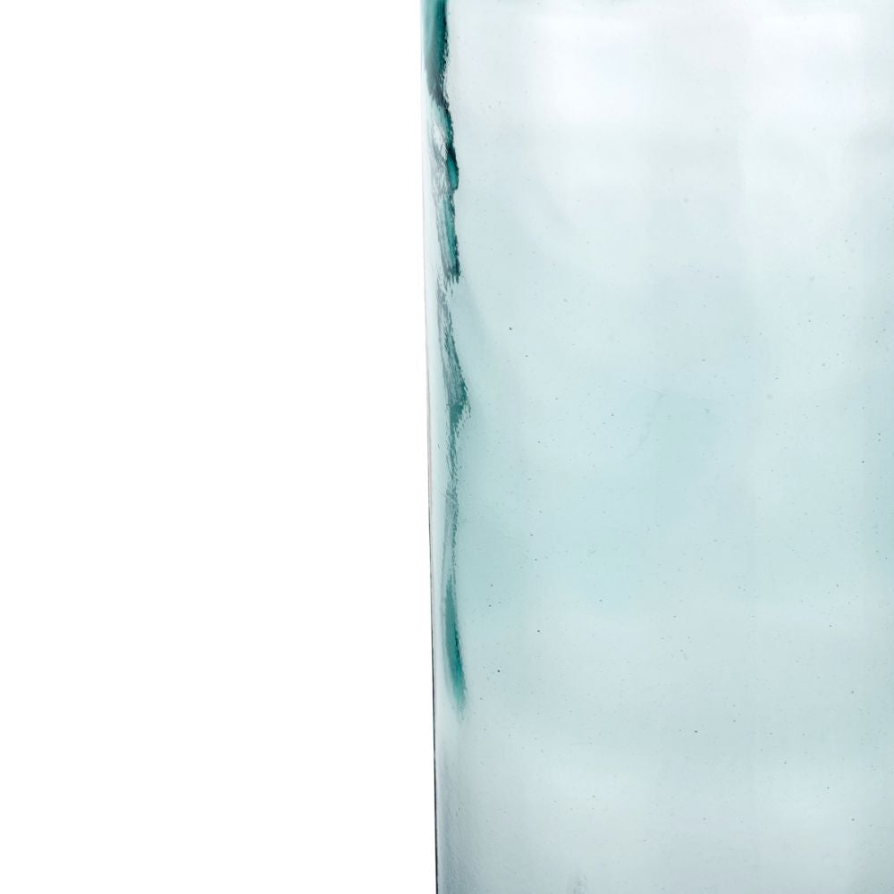 Recycled Glass Bottle Vase Tall