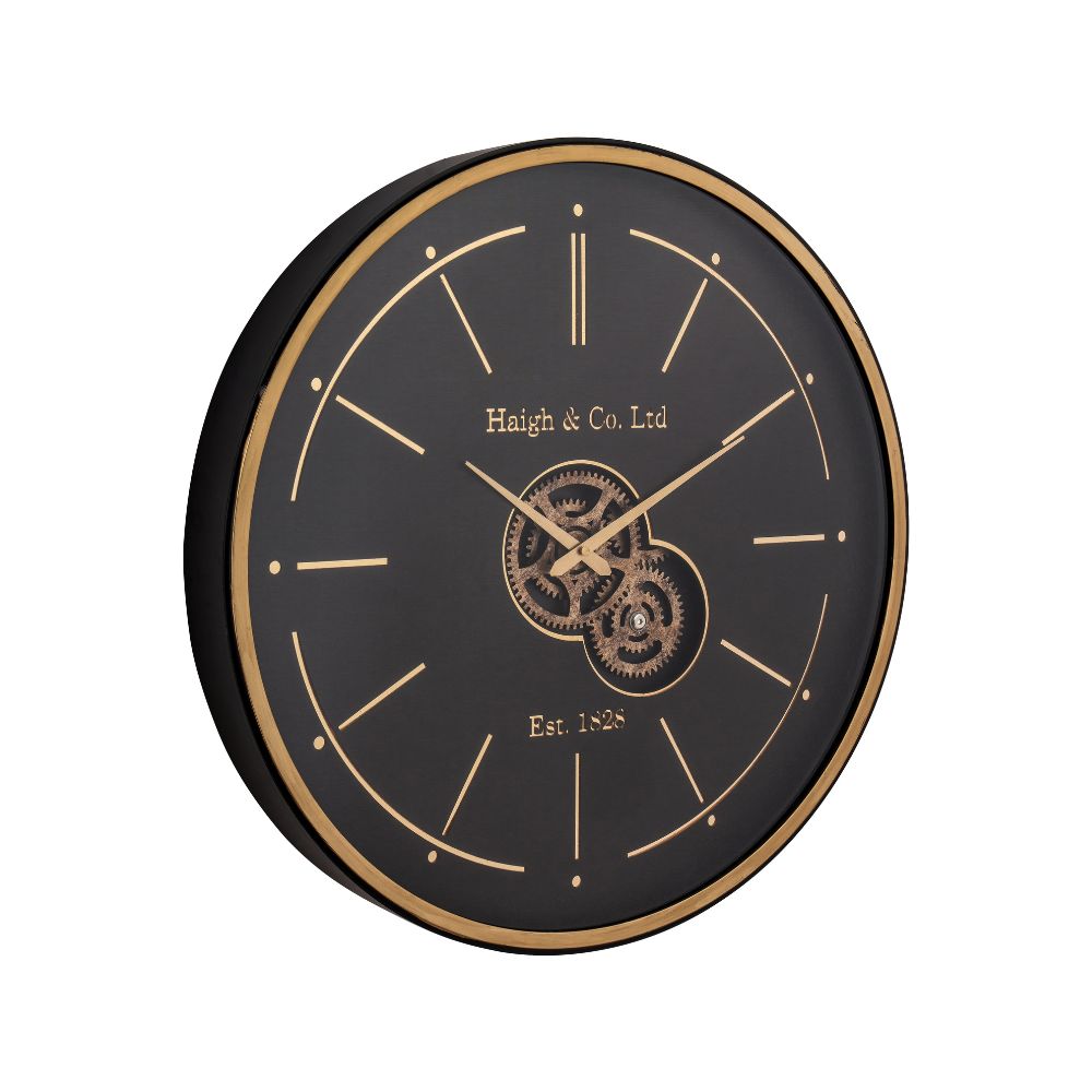 Wood Working Cog Wall Clock