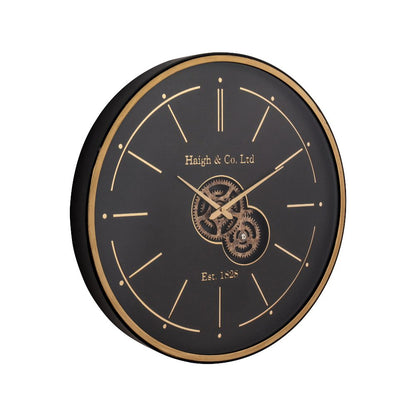 Wood Working Cog Wall Clock