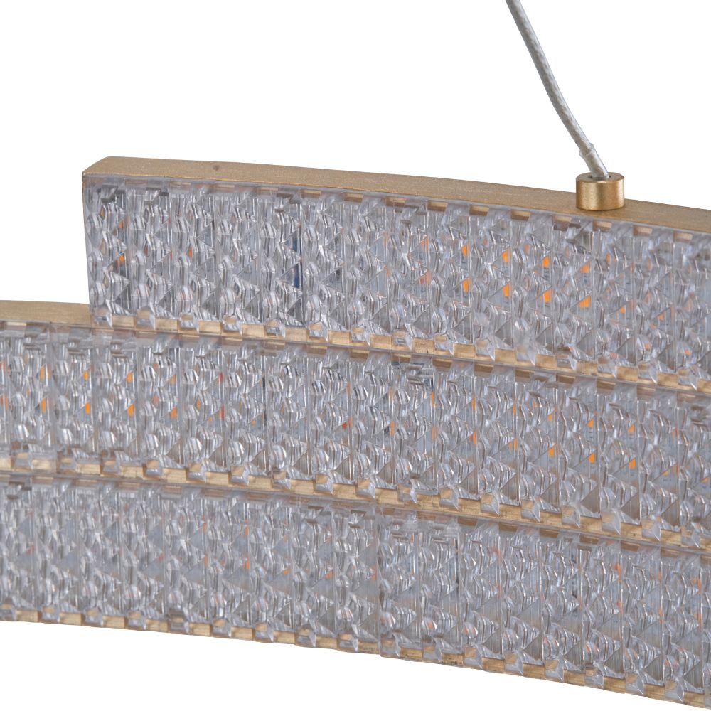 Sienna Metal LED Ring Pendant