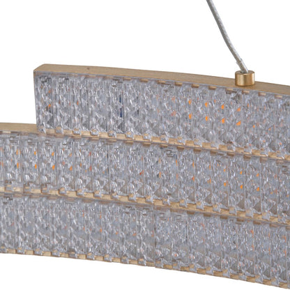 Sienna Metal LED Ring Pendant