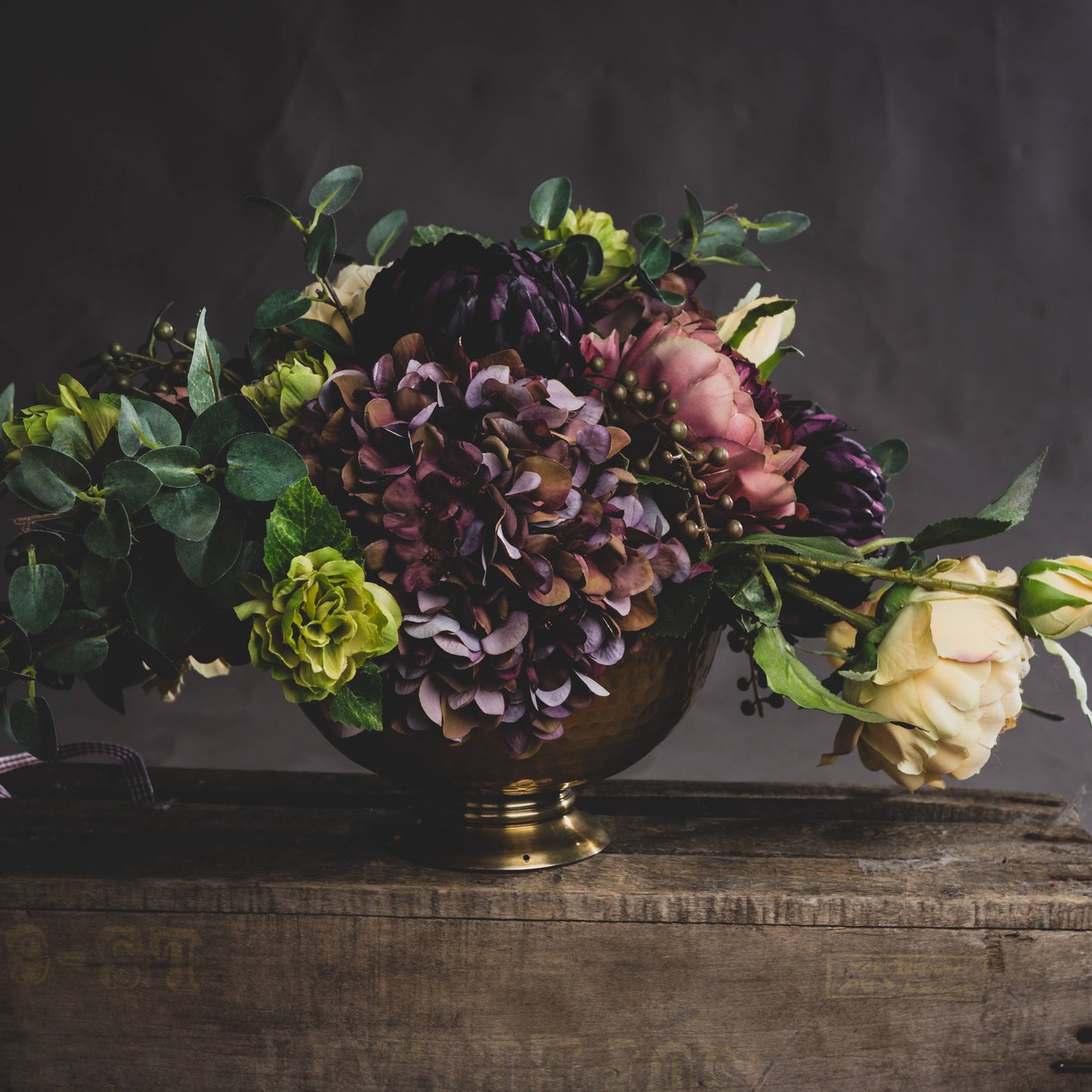 Autumn Burgundy Hydrangea
