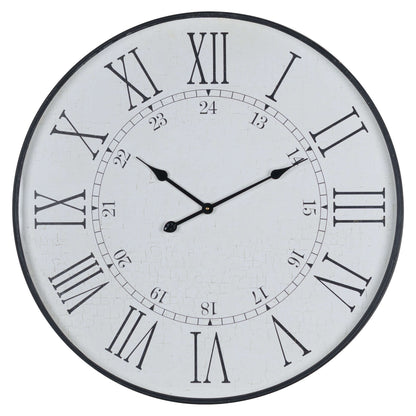 Embossed Station Large Wall Clock