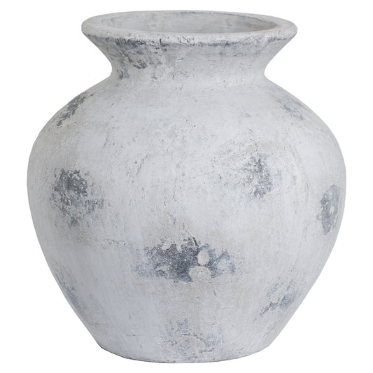 Downton Antique White Large Vase