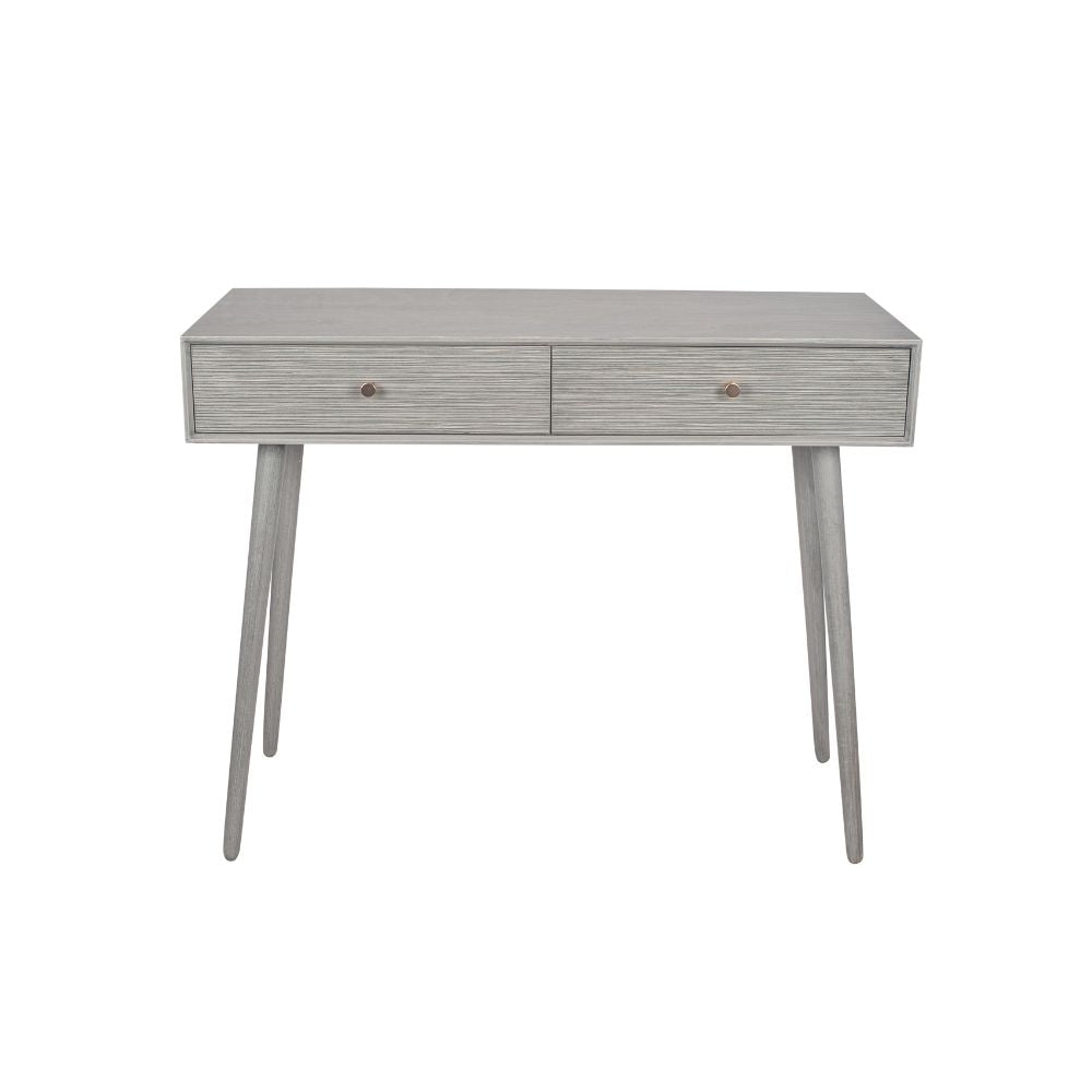 Chaya Pine Wood 2 Drawer Console Table
