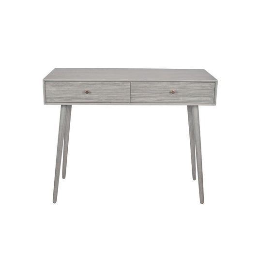 Chaya Pine Wood 2 Drawer Console Table