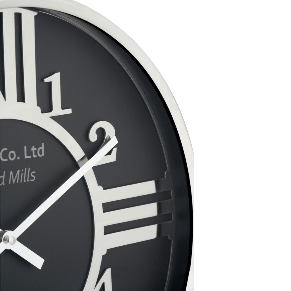 Metal Round Wall Clock