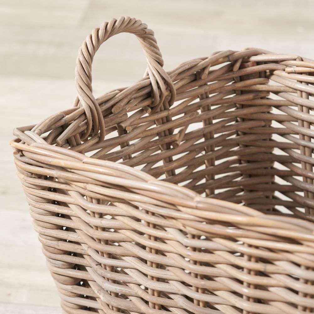Kubu Rectangular Handled Laundry Basket