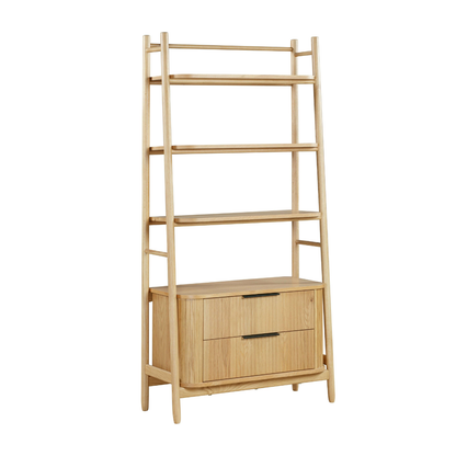 Terra Luna Oak Bookcase