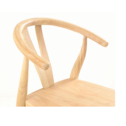 Wishbone 76cm Solid Bar Stool