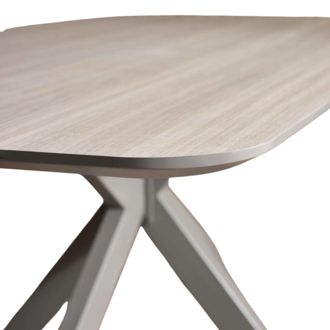 Noah Taupe Rectangular Dining Table