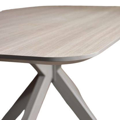 Noah Taupe Rectangular Dining Table