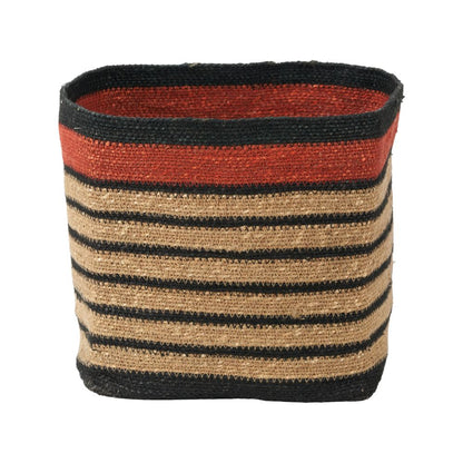 Seagrass Stripe Square Basket
