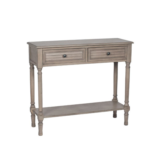 Ashwell Taupe Pine Wood Console Table