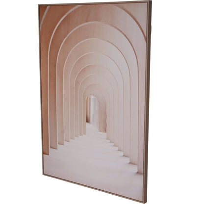 Canvas Distant Arches Framed Wall Art