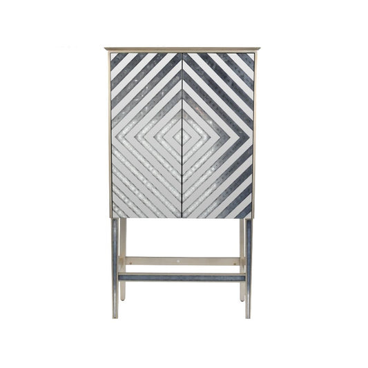 Lexington Antique Mirrored Drinks Cabinet