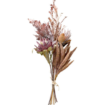 Mulberry Brown Dried Flower Bunch