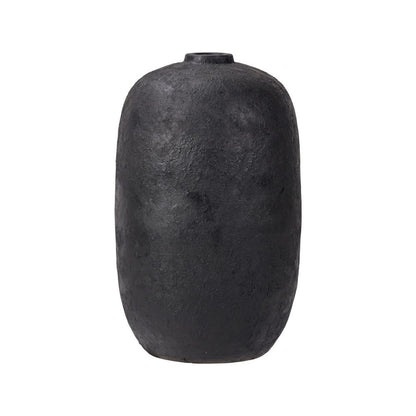 Fibrestone Black Decorative Tall Vase