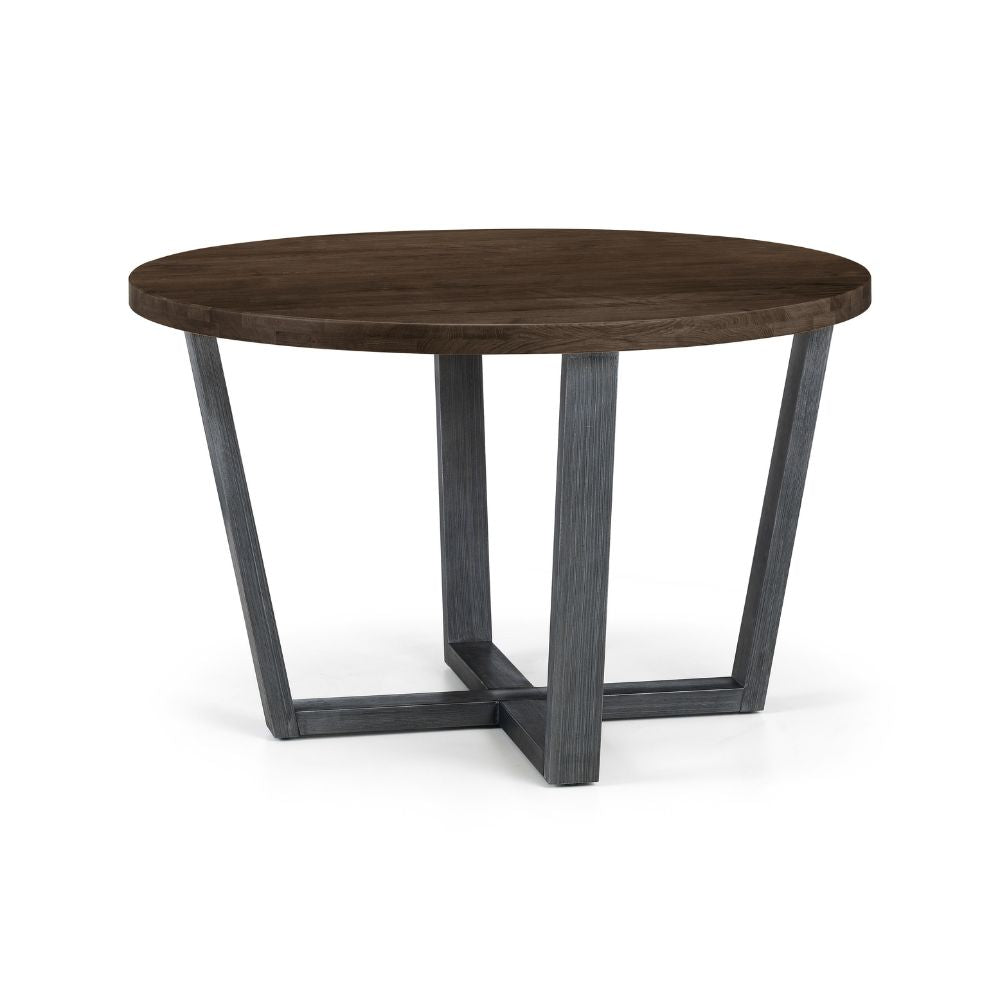 Brooklyn 1.2m Dark Oak Round Dining Table