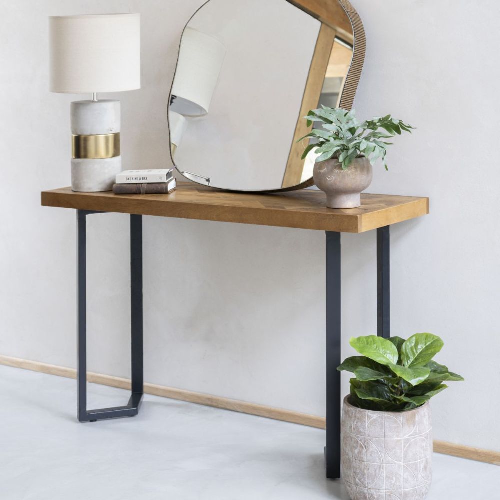 Marston Geometric II Hall Small Console Table