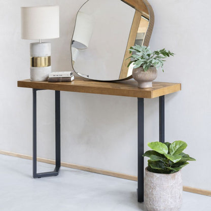 Marston Geometric II Hall Small Console Table