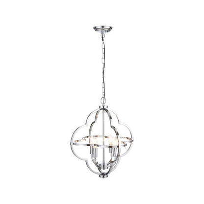 Amine 4 Light Fleur De Lys Pendant