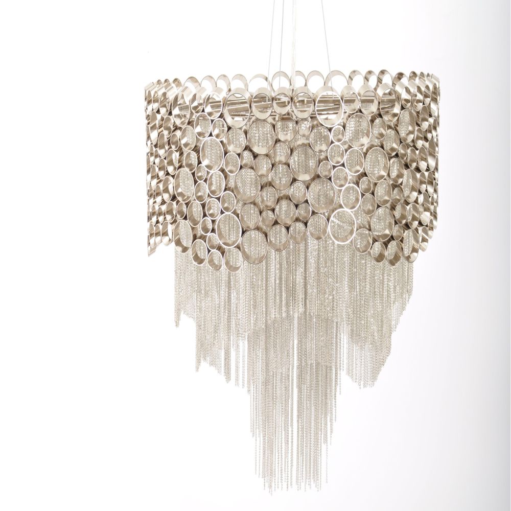 Venus Nickel Chandelier
