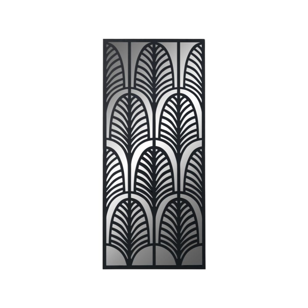 Metal Rectangular Mirrored Wall Art