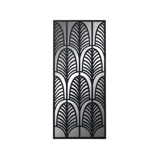 Metal Rectangular Mirrored Wall Art