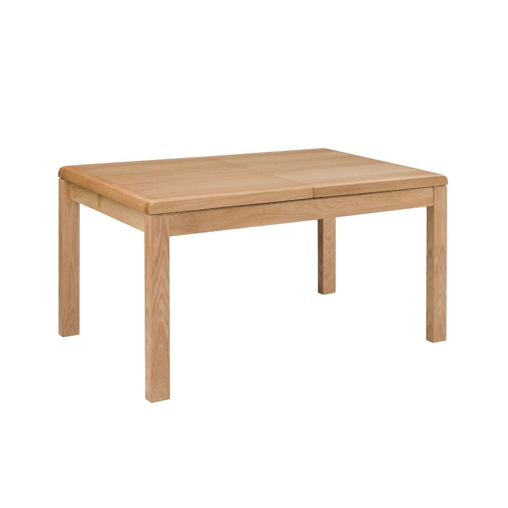 Curve 1.5m Oak Extendable Dining Table