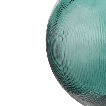 Recycled Glass Round Vase