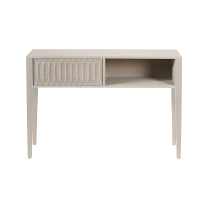 Khao Mango Wood 1 Drawer Console Table